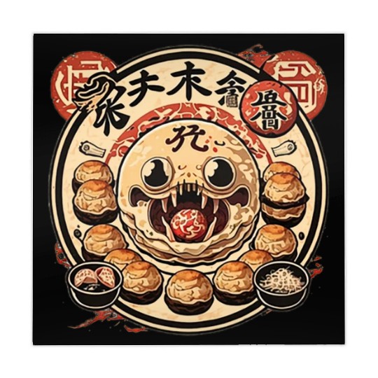 Takoyaki Attack Mahjong Mats