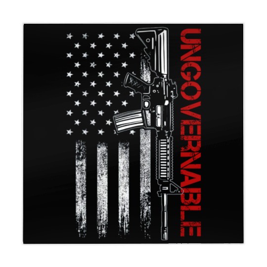 Ungovernable Become Ungovernable American USA FLag Mahjong Mats