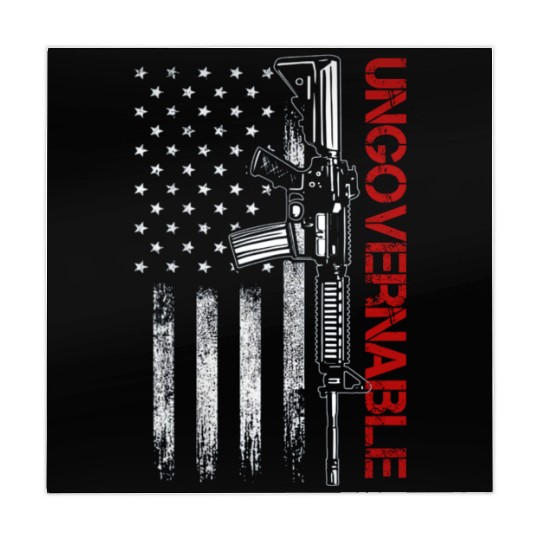 Ungovernable Become Ungovernable American USA FLag Mahjong Mats