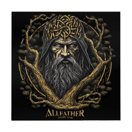 Odin Allfather Sigrunnr Scandinavian History Mahjong Mats