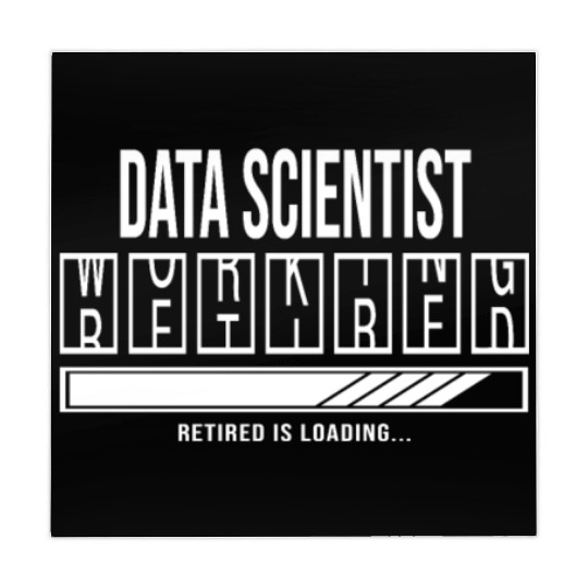 Retirement gift idea Retired Data-Scientist Mahjong Mats