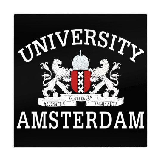 Amsterdam University Emblem A Legacy of Excellence Mahjong Mats