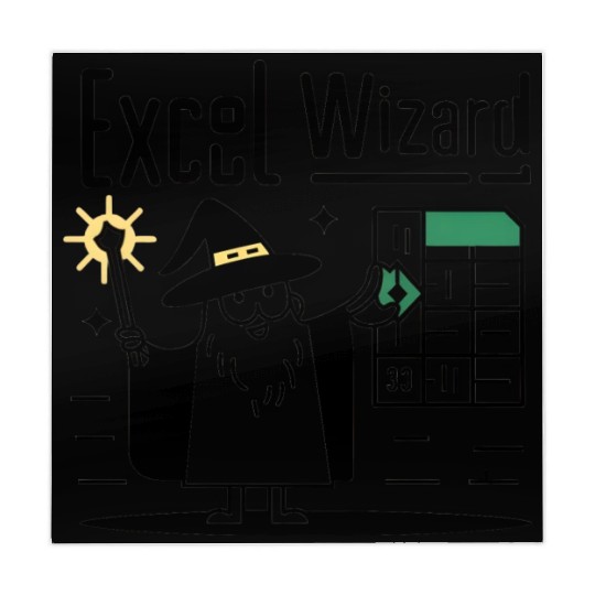 excel wizad funny accountant, bookkeeper and audit Mahjong Mats