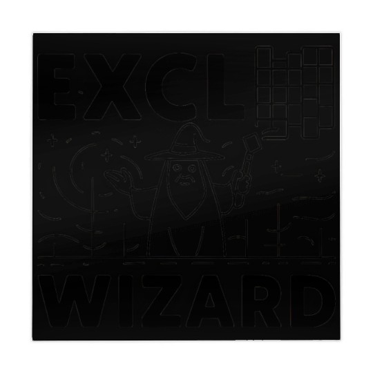excel wizard funny accountant bookkeepers gift Mahjong Mats