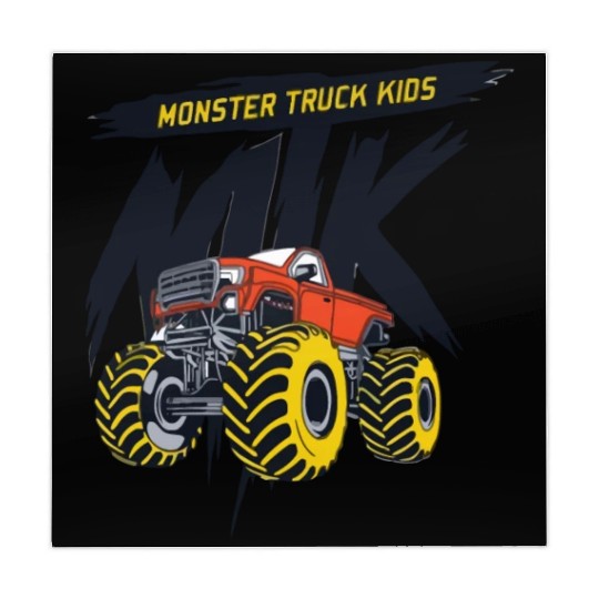 monster trucks kids Mahjong Mats