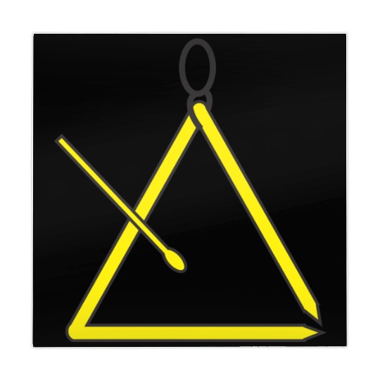 Triangle music instrument for orchestra Mahjong Mats