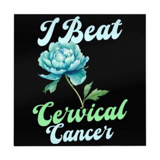 Cervical Cancer Awareness I Beat Cervical Cancer Mahjong Mats