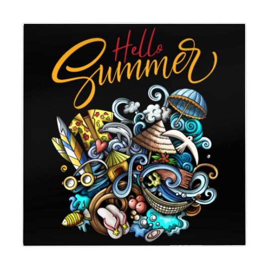 Summer Vibes Mahjong Mats