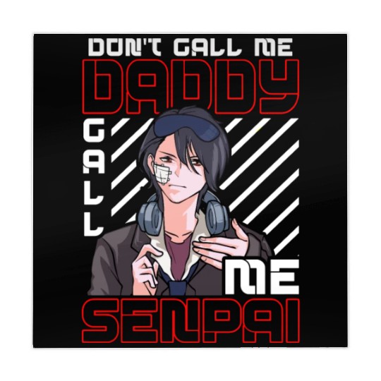 dont call me daddy call me senpai 3 Mahjong Mats