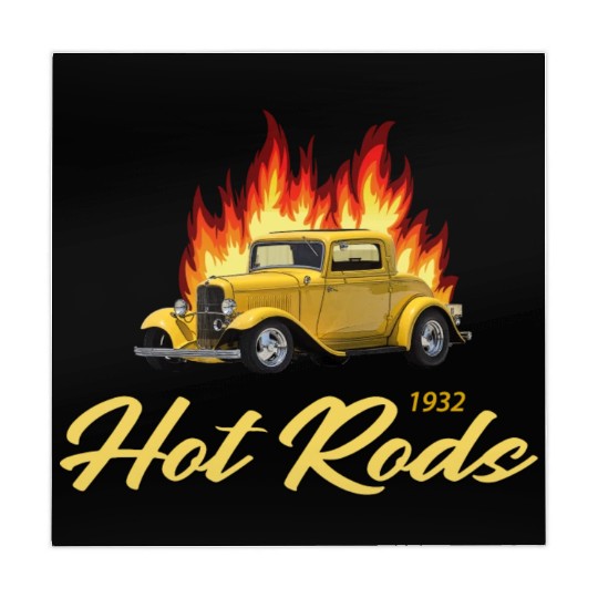 1932 VINTAGE HOT ROD CAR Mahjong Mats