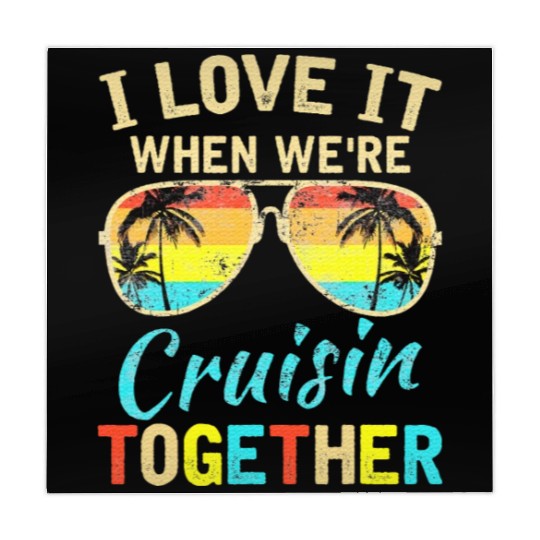 Cruise Ship Vacation Friends Buddies Couples Mahjong Mats