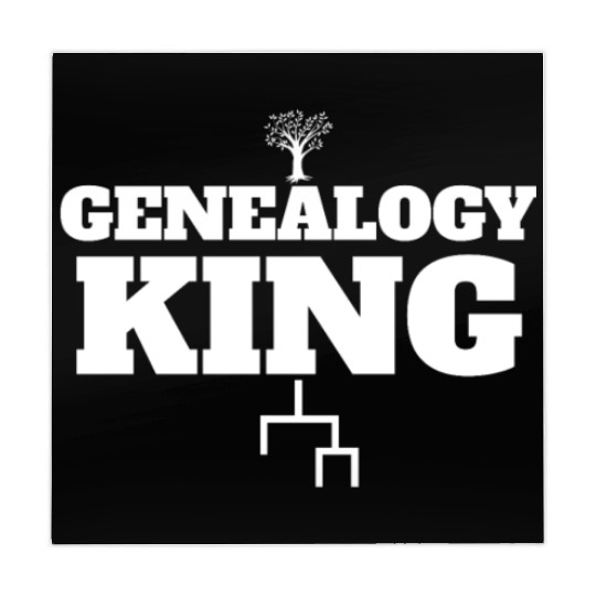 Genealogy King Family Genealogist Lineage Men's Mahjong Mats