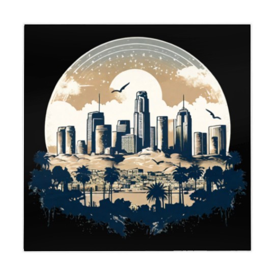 Los Angeles - City of Angels Mahjong Mats