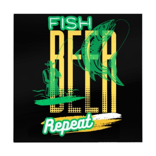 Fish, Beer, Repeat Mahjong Mats