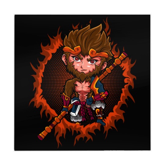 Chibi Monkey King Mahjong Mats