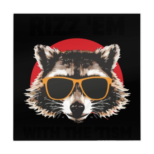 Rizz God: Autism Awareness Opossum Mahjong Mats