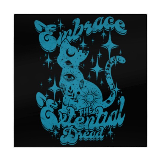 Embrace the existential Dread - Philosophy Mahjong Mats