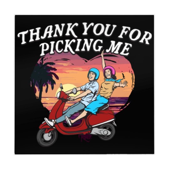 Thank You for Picking Me Funny Valentines Day Humo Mahjong Mats