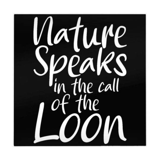 Nature Speaks In The Call Of The Loon Mahjong Mats