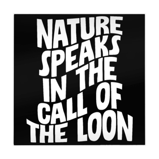 Nature Speaks In The Call Of The Loon 4 Mahjong Mats