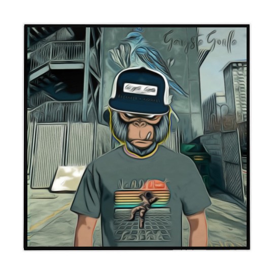 Gangsta Gorilla-Silverback Swanson Gorilla Wear Mahjong Mats