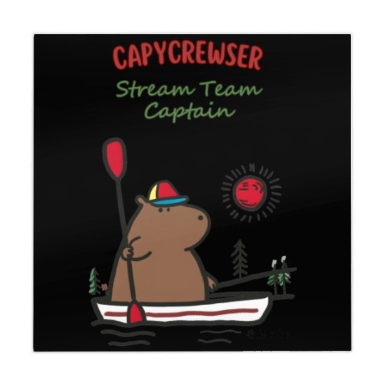 Captain Capy: Nautical Capybara Canoe Adventure Mahjong Mats