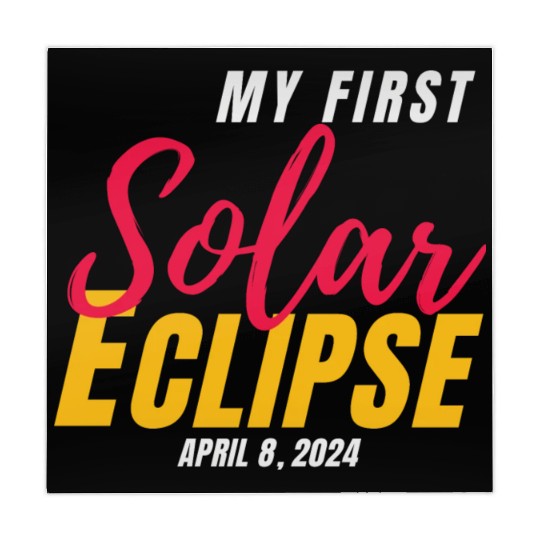 My First Total Solar Eclipse April 8, 2024 Mahjong Mats
