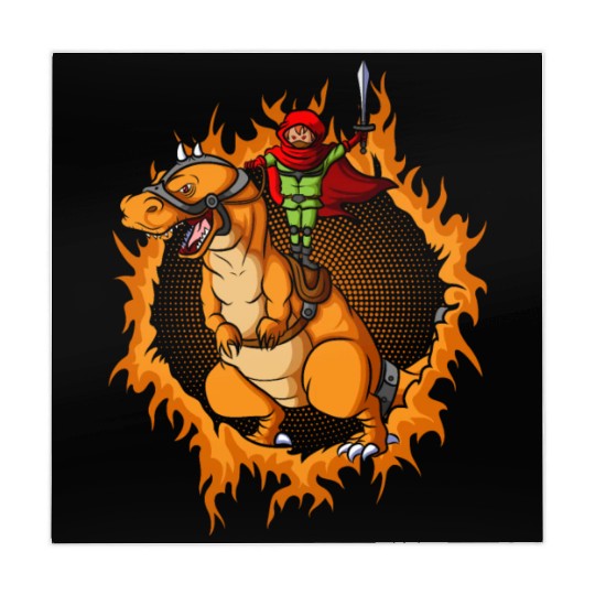 The Assassin With Tyrannosaurus Rex Mahjong Mats