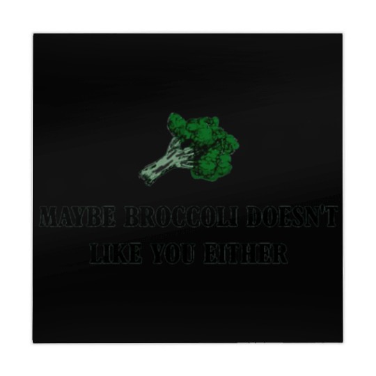 maybe broccoli doesnt like you either Mahjong Mats