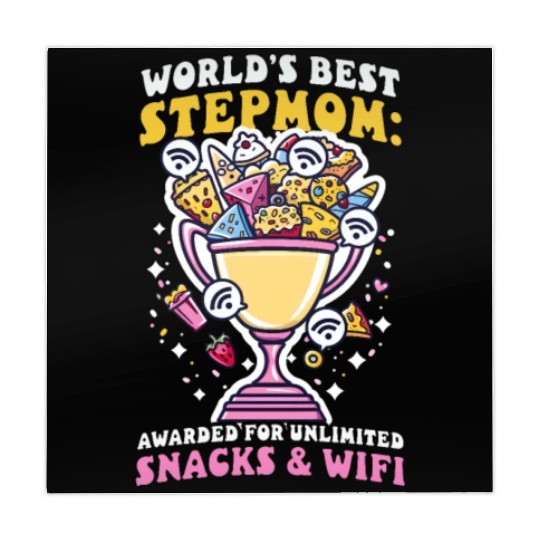 Mothers Day Step Mom Awarded Unlimited Snacks Wifi Mahjong Mats