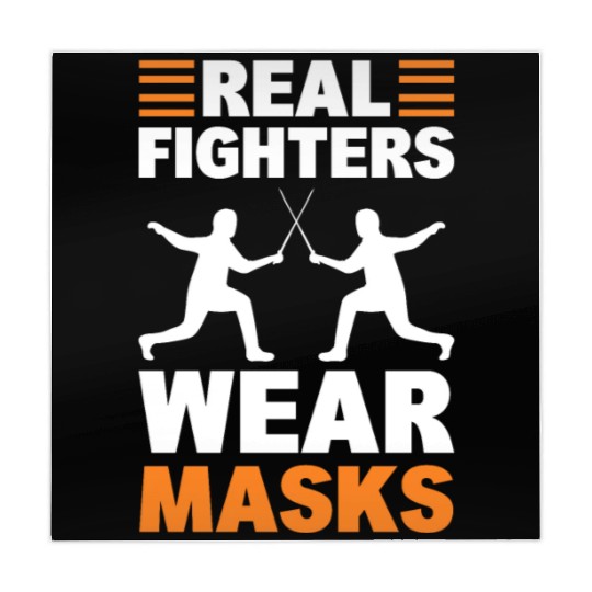 Fencing Sport Fencer Mahjong Mats