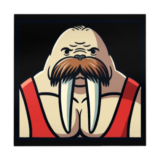 Walrus Wrestler Mahjong Mats