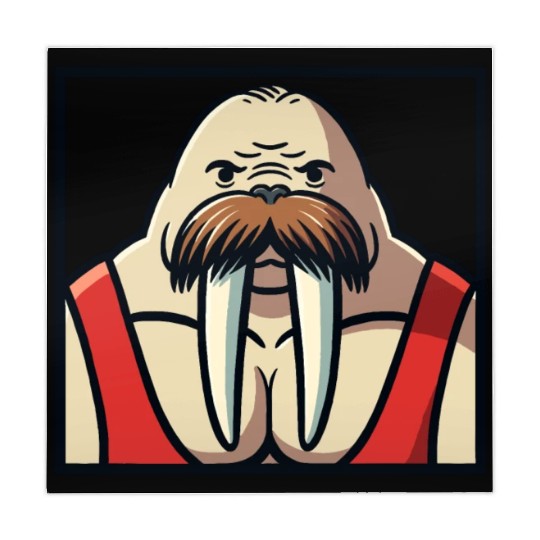 Walrus Wrestler Mahjong Mats
