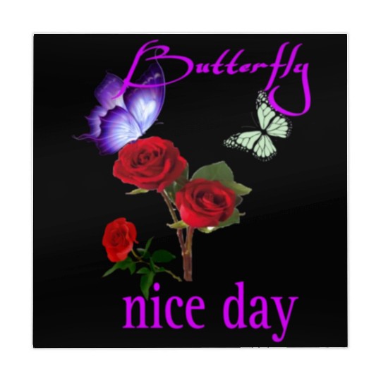 "Butterfly Nice Day. Mahjong Mats