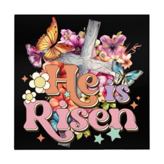 He Is Risen Christian Easter Jesus Resurrection Mahjong Mats
