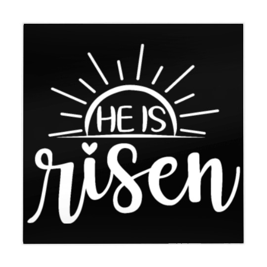 He Is Risen Sunrise Christian Easter Jesus Mahjong Mats