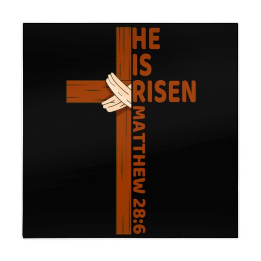 He Is Risen Matthew 28:6 Christian Easter Jesus Mahjong Mats