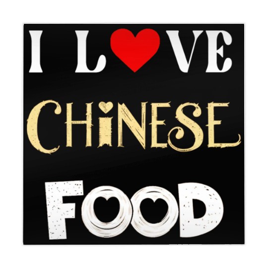 I Love Chinese Food Mahjong Mats