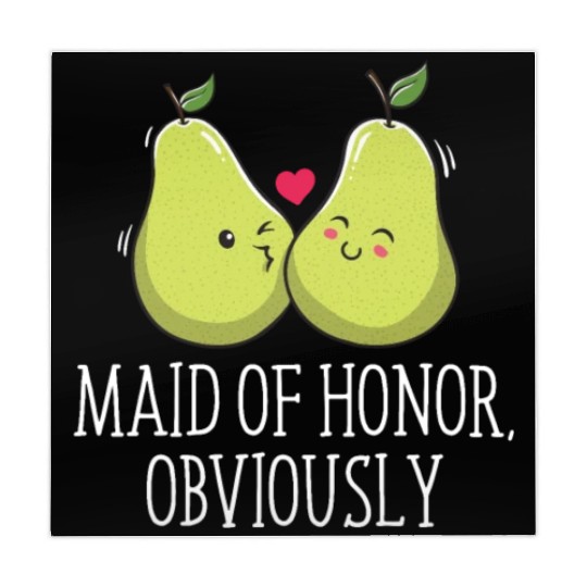 Maid Of Honor Obviously Best Woman Bridesmaid Best Mahjong Mats