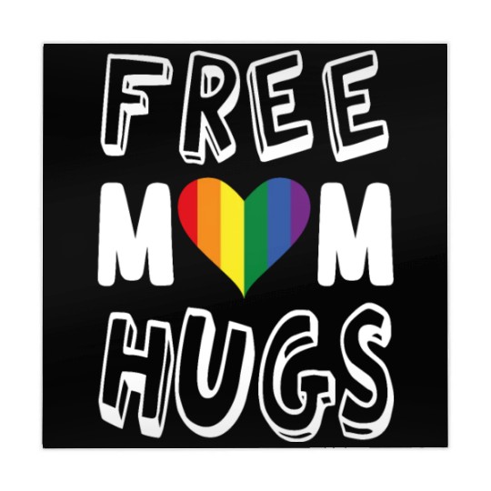 Free Mom Hugs Lesbian Mahjong Mats