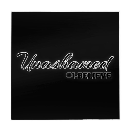 Unashamed #1 Believe Motivational Design Mahjong Mats