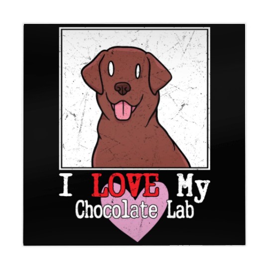 I Love My Chocolate Lab Owner Labrador Retriever Mahjong Mats