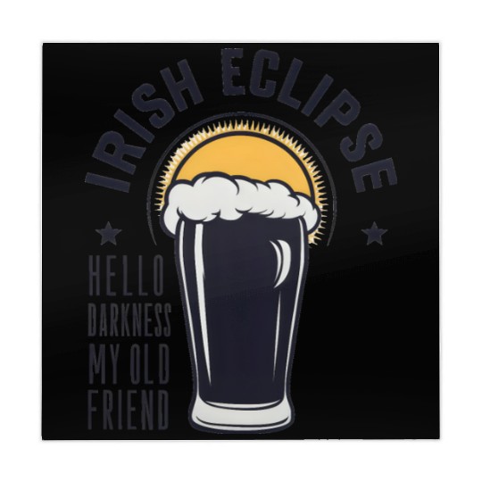 Irish Solar Eclipse - Hello Darkness My Old Friend Mahjong Mats