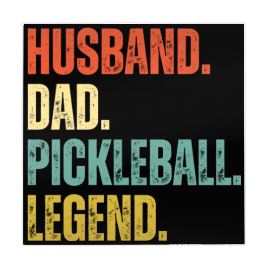 Husband Dad Pickleball Legend Mahjong Mats