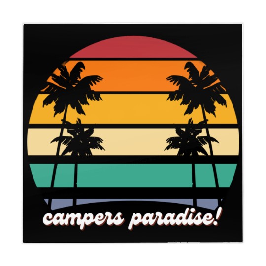 Campers Paradise camping Mahjong Mats