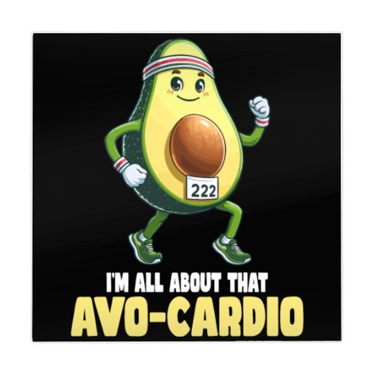 All About That Avo-Cardio Fun Run Mahjong Mats