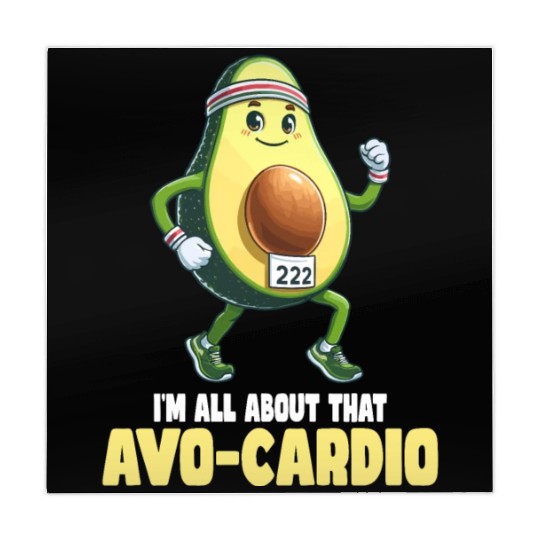All About That Avo-Cardio Fun Run Mahjong Mats