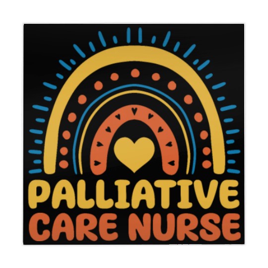 Palliative Care Nurse Boho Rainbow Mahjong Mats