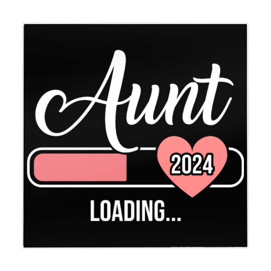 Aunt 2024 loading bar for soon to be auntie Mahjong Mats