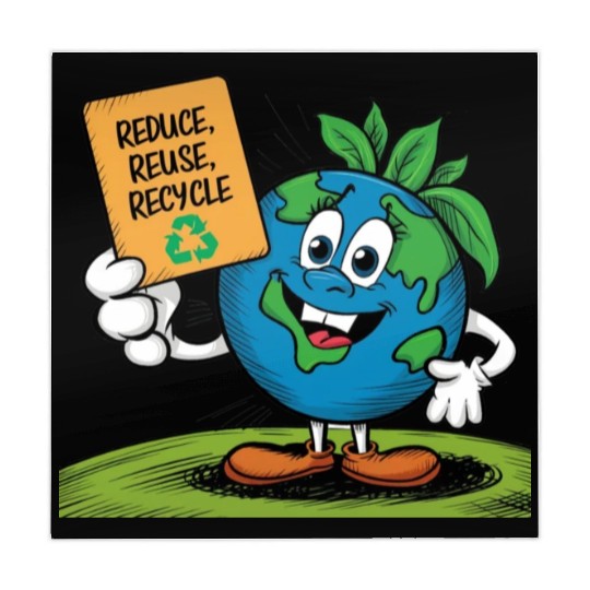 Reduce, Reuse, Recycle Earth day - April 22 Mahjong Mats